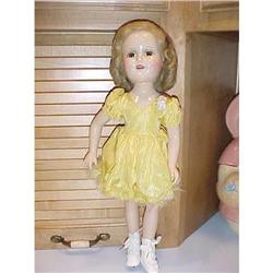 18" M.A. Sonja Henie doll, tagged dress #1859125