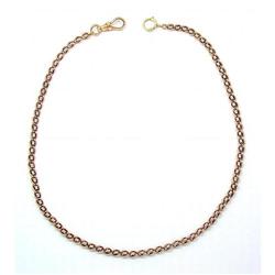 Platinum and 14Kt  Pink Gold Watch Chain #1859207