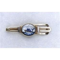 Marlin Tie Bar with Reverse Crystal #1859213