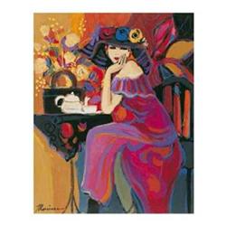 Isaac Maimon, Tea Time Signed Print #1859248