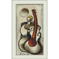 David Schluss, Guitar Melody  Serigraph #1859255