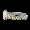 Image 2 : Rolex Men's Two Tone 14K Gold/SS, QuickSet, Diam/Sapphire Dial & Diam Bezel