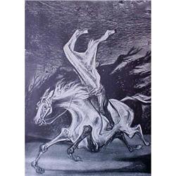 Headless Horseman by Wm Gropper  Lithograph #1833889