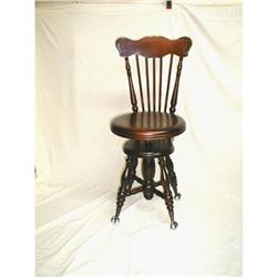 Highback Rotating Piano Stool #1843173