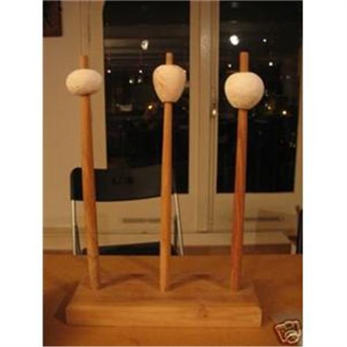 3 Ancient Egyptian Mace Heads 1843419