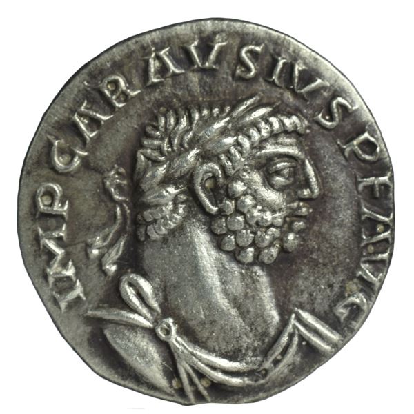 287/293AD Roman Empire Usurper Carausius Silver Coin