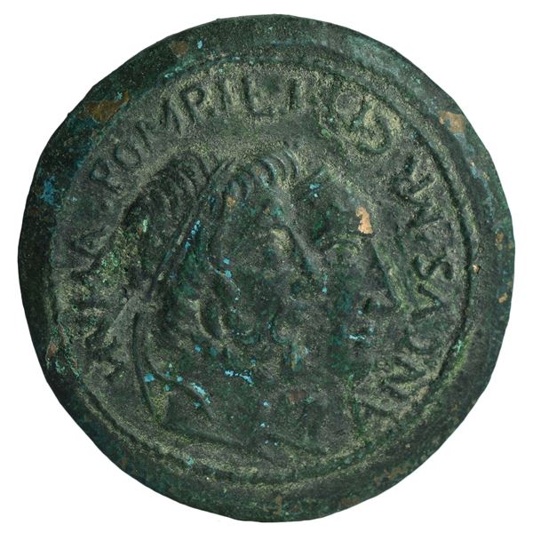 88/BC Roman Empire C.Marcius Censorinus Copper Coin