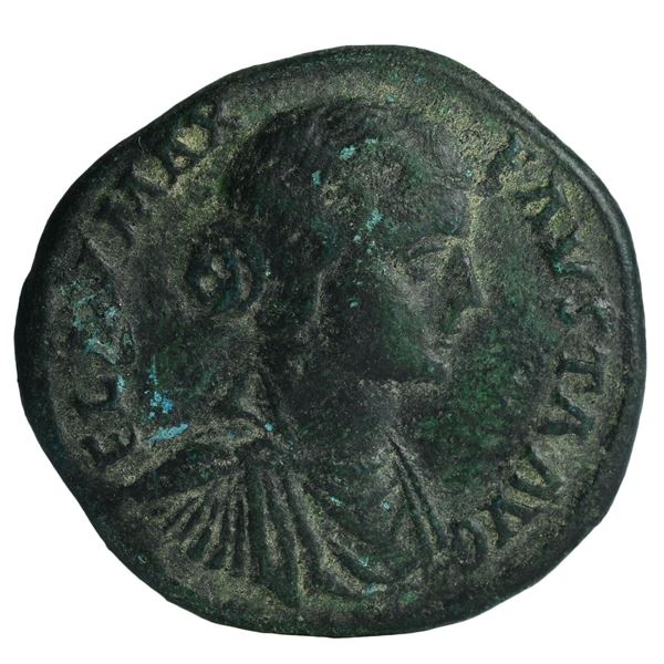 324/326 AD Roman Empire Fausta Augusta Copper Coin