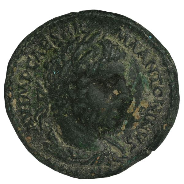 218/222 AD Roman Empire Elagabalus Zodiac Copper Coin