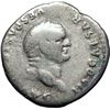 Image 1 : 75/AD Roman Empire Vespasian Silver Coin