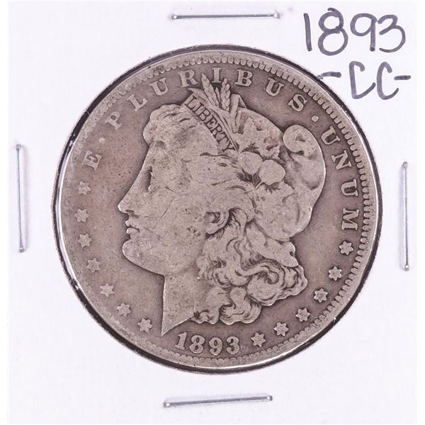 1893-CC $1 Morgan Silver Dollar Coin