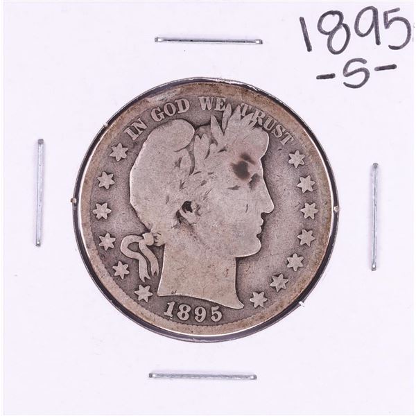 1895-S Barber Half Dollar Coin