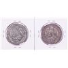 Image 2 : Lot of (2) Mexico 8 Reales Cap & Rays Silver Coins