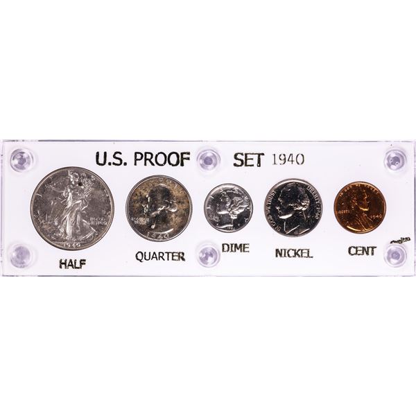 1940 (5) Coin Proof Set