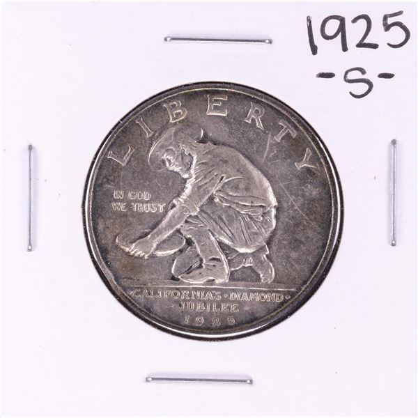1925-S California Diamond Commemorative Half Dollar Coin