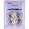 Image 1 : 1878-CC $1 Morgan Silver Dollar Coin PCGS MS65