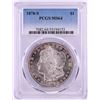 Image 1 : 1878-S $1 Morgan Silver Dollar Coin PCGS MS64