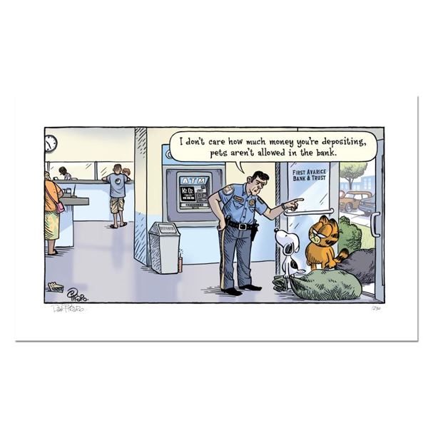 Dan Piraro Bizarro "Bank" Limited Edition Giclee