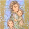 Image 2 : Edna Hibel (1917-2014) "Catherine and Children" Limited Edition Lithograph