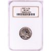 Image 1 : 1937-S Buffalo Nickel Coin NGC MS66 Old Fatty Holder