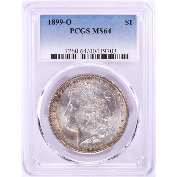 1899-O $1 Morgan Silver Dollar Coin PCGS MS64