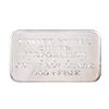 Image 2 : 1973 U.S. Silver Corporation San Diego Zoo 1oz .999 Fine Silver Art Bar