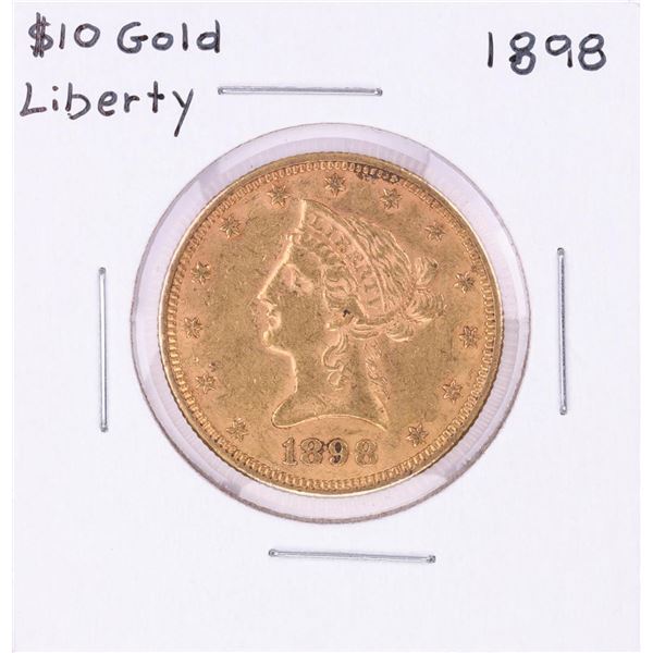 1898 $10 Liberty Head Eagle Gold Coin