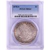 Image 1 : 1878-S $1 Morgan Silver Dollar Coin PCGS MS64