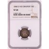 Image 1 : 1840-O No Drapery Seated Liberty Dime Coin NGC VF20