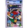 Image 1 : D.C. Comics Superman Comic Book #14 2/88 CGC 9.8