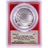 Image 2 : 2020-P $1 Basketball HOF Silver Dollar Coin PCGS PR70DCAM Bill Walton Signature FDOI