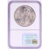 Image 2 : 1923 $1 Peace Silver Dollar Coin NGC MS65