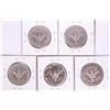 Image 2 : Lot of (5) Barber Half Dollar Coins