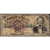 Image 1 : March 3, 1863 4th Issue Fifty Cents Lincoln Fractional Currency Note