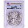 Image 1 : 2004 $1 American Silver Eagle Coin PCGS MS69 First Strike