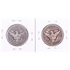 Image 2 : Lot of 1909 & 1909-O Barber Half Dollar Coins