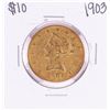 Image 1 : 1903 $10 Liberty Head Eagle Gold Coin