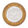 Image 2 : .999 Silver McCarran International Airport Las Vegas, NV $10 Limited Casino Token
