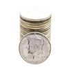 Image 1 : Roll of (20) 1964 Kennedy Half Dollar Coins