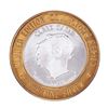 Image 1 : .999 Fine Silver Grand Casino $10 Limited Edition Gaming Token