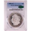 Image 1 : 1881-CC $1 Morgan Silver Dollar Coin PCGS MS64DMPL CAC