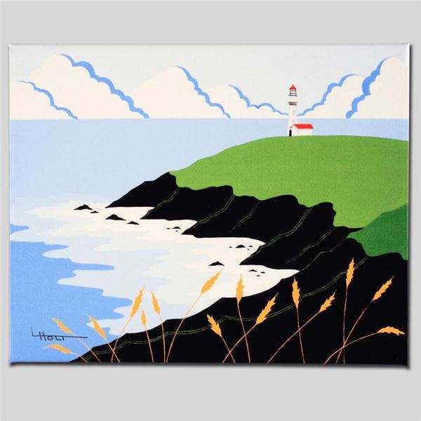 Larissa Holt "Fisherman's Lighthouse" Limited Edition Giclee on Canvas