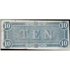 Image 2 : 1864 $10 Confederate States of America Note