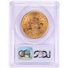 Image 2 : 1896-S $20 Liberty Head Double Eagle Gold Coin PCGS MS62