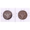 Image 2 : Lot of (2) 1915-D Barber Half Dollar Coins