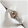 Image 2 : 14K DIAMOND (1.55CT) DIAMOND (0.14CT) RING SIZE 7