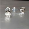Image 2 : 14K DIAMOND (2CT) EARRINGS