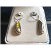 Image 1 : 14K AMMOLITE EARRINGS