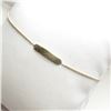 Image 1 : 10K ENGRAVING BRACELET 6.5" (MISSING CLASP)