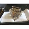 Image 2 : SILVER CUBIC QUARTZ (15CT) RING